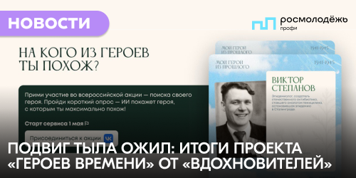 Подвиг тыла ожил: итоги проекта «Героев времени» от «Вдохновителей»
